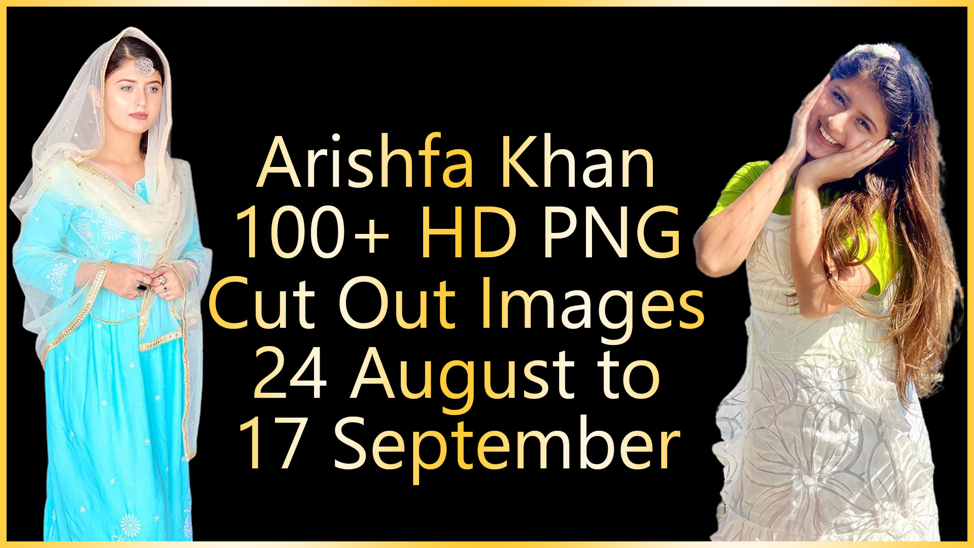 Arishfa Khan 100+ Latest PNG Images Check Here
