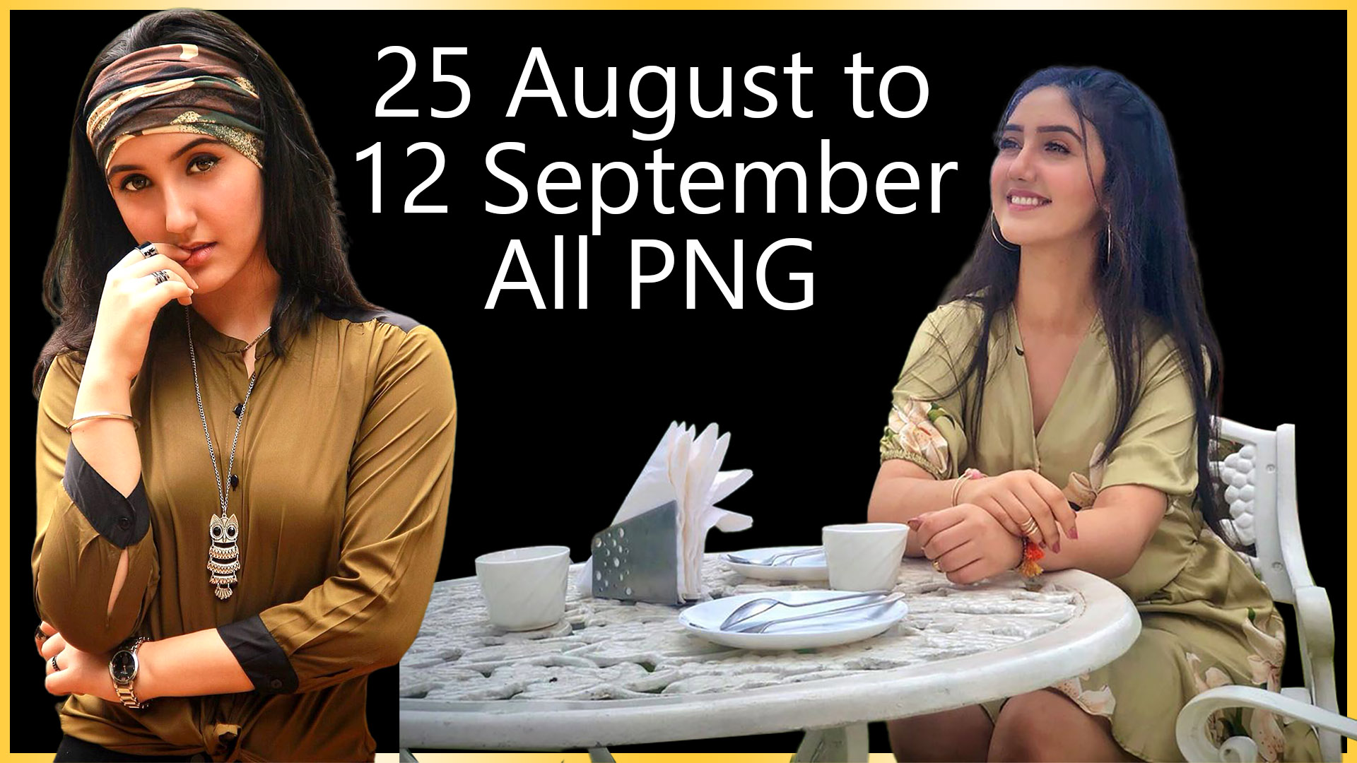 Ashnoor Kaur 25 August to 12 September All PNG Images