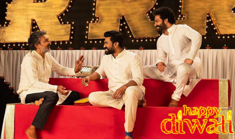 RRR Diwali Special NTR, Ramcharan and SS  Raj. Images 2020