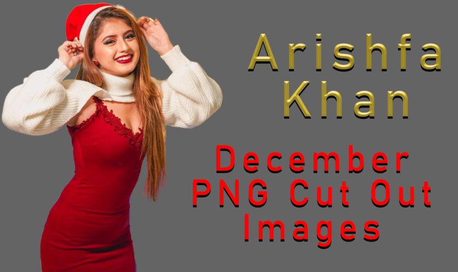 Arishfa Khan December 2020 All Posted PNG Cut Out Images