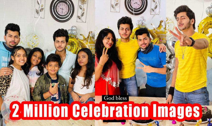 Abhishek Nigam 2 Million Insta Followers Celebration Images 2021