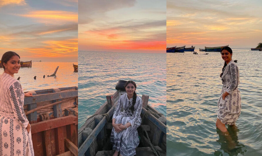 Keerthy Suresh New Rameshwaram Clicks Check Here 2021