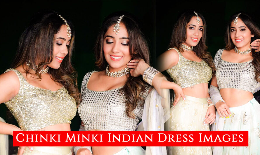 Chinki Minki ( Surbhi Samriddhi ) Indian Dress Photo from Last day of Hero Show 2021